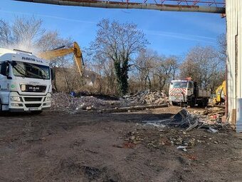 Búracie a demolačné práce - drvenie,triedenie