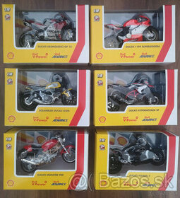 Modely motoriek Ducati Shell