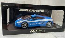 1:18 Autoart - Lamborghini Gallardo Polizia - 1