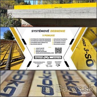 PREDSEZÓNNE ZĽAVY -Stropné Systémové Debnenie / PRENÁJOM