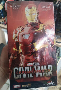 figurka Mavel Iron man 1/10 nová, zabalená