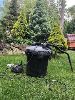 set tlakovej filtrácie s UV lampou a čerpadlom pre jazierko