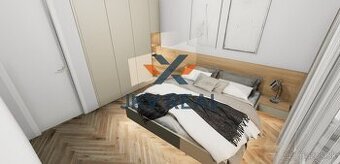 Na prenájom slnečný 2-izbový byt Ružinov v projekte ZWIRN II - 1
