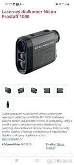 NIKON Prostaff 1000