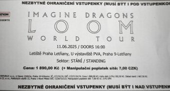 Imagine dragons 2 listky