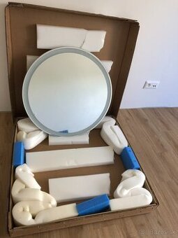 Uplne nove okruhle LED zrkadlo do kupelne 70cm