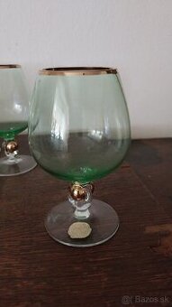 Zlatá Zuzana Bohemia glass