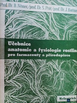 ANATOM A FYSIOL. ROSTL. PRO FARM A PŘÍR rok vyd 1945