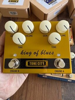 Predám gitarový Overdrive King od Blues , Tone City