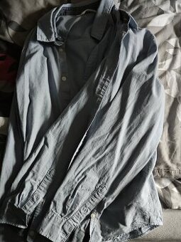 Košele H&M, dlhý rukáv, veľkosť 158/12-13 rokov, dva kusy
