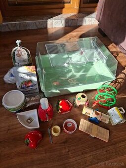 Klietka + veľká výbava