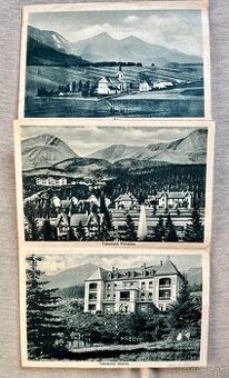 pohladnice Tatry
