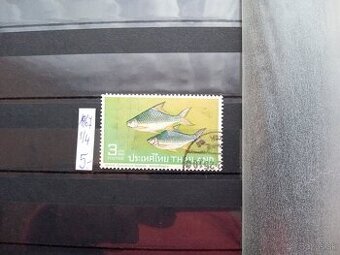 Poštové známky č.430 - Thajsko - ryby
