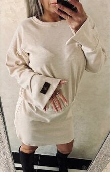 Damske pohodlne šatičky Ema cream