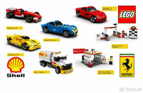 LEGO® 7x Ferrari zo Shell (rok 2014)