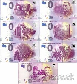 0 euro / 0€ bankovka - TURECKO.