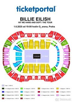 Billie Elish Praha