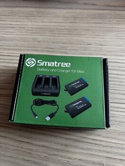 Nabíjačka Smatree a 2ks batérie pre Gopro hero max