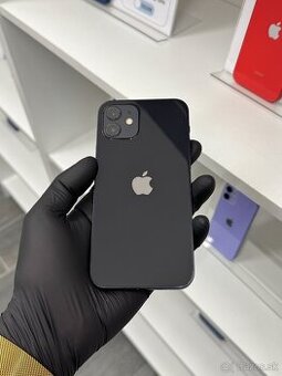 ZÁRUKA 2 ROKY / Apple iPhone 12 64GB Black, 100% ZDRAVIE