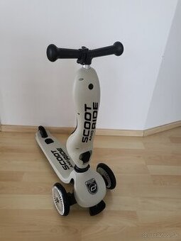 Scoot and ride odrazadlo a kolobezka