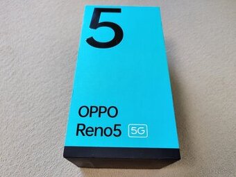 Oppo Reno 5 - 5G.. 8gb+4gb/128gb. Modrá metalíza.