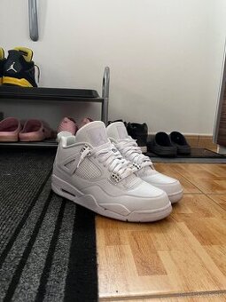 Jordan 4 Pure Money/White Metallic