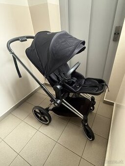 Cybex Priam 4.0 (najnovší vyvýšený model) Onyx Black