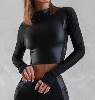 Damsky crop top bona fide M