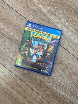 Predám hru na ps4 crash bandicoot trilogy