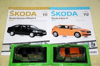 Škoda Kaleidoskop slávnych vozidiel DeAgostini 1:43