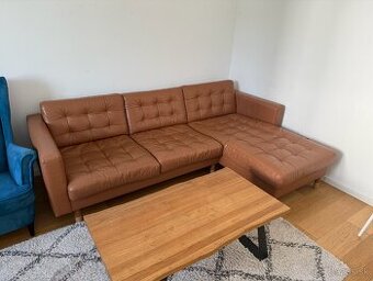 Na predaj kožená sedačka IKEA LANDSKRONA - ako nová