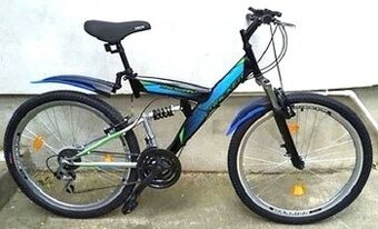 Celoodprúžený horský bicykel