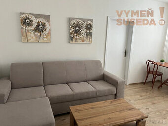 VYMEŇ SUSEDA – VÝNIMOČNÝ ZARIADENÝ 2 IZB. BYT, MEDVEĎOVEJ U - 1