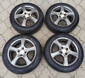 Predám R15 elektróny 4x100 s letnými pneumatikami