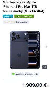 Apple iphone 17 Pro Max 1 TB