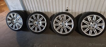 Disky r18 5x120 aj s gumami BMW e60 m5