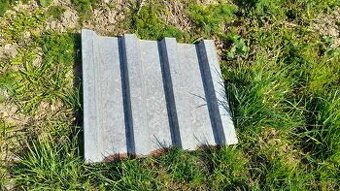 Plech vlnitý pozinkovaný hrubý