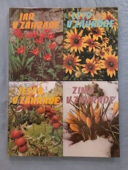 Jar, Leto, Jeseň, Zima v záhrade - komplet.
