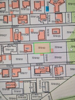 Stavebný pozemok 542m2 Bidovce, KE - okolie - 1