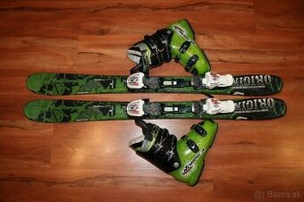 lyže Blizzard 110 cm, lyžiarky salomon, Nordica