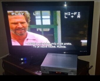 videorekordér VHS . Daewoo a HiFi stereo SONY JVC -