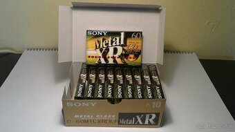 Predám audiokazety SONY XR 60 metal