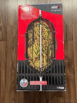 Drôtený grilovací kôš ku grilu Weber Q 200 a vyššie