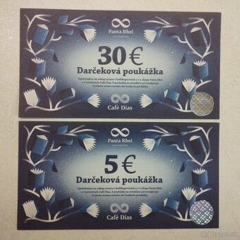 Darčeková poukážka Panta Rhei