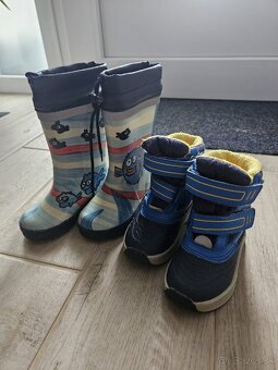 Predam detske zimne topanky velkost 22