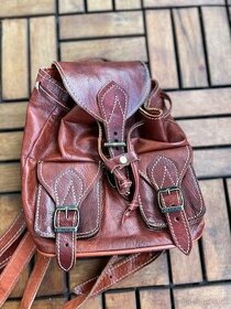 Kožený ruksak/batoh z Marocca UNISEX - 1