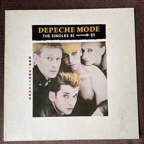 Depeche Móde The Singles 1981-1985 vinyl