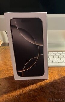 iPhone 16 Pro 128 GB Black Titanum