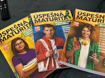 Úspešná maturita knihy chémia a biológia