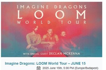 Imagine Dragons Budapest 15.6.2025